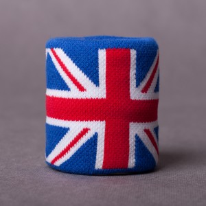 Jacquard-Schweißband UK flag